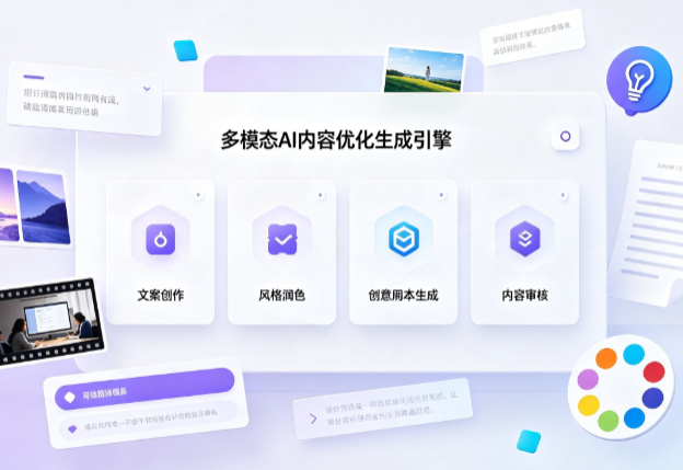 三明AI智能内容优化创新 多模态生成技术丰富数字内容创作生态